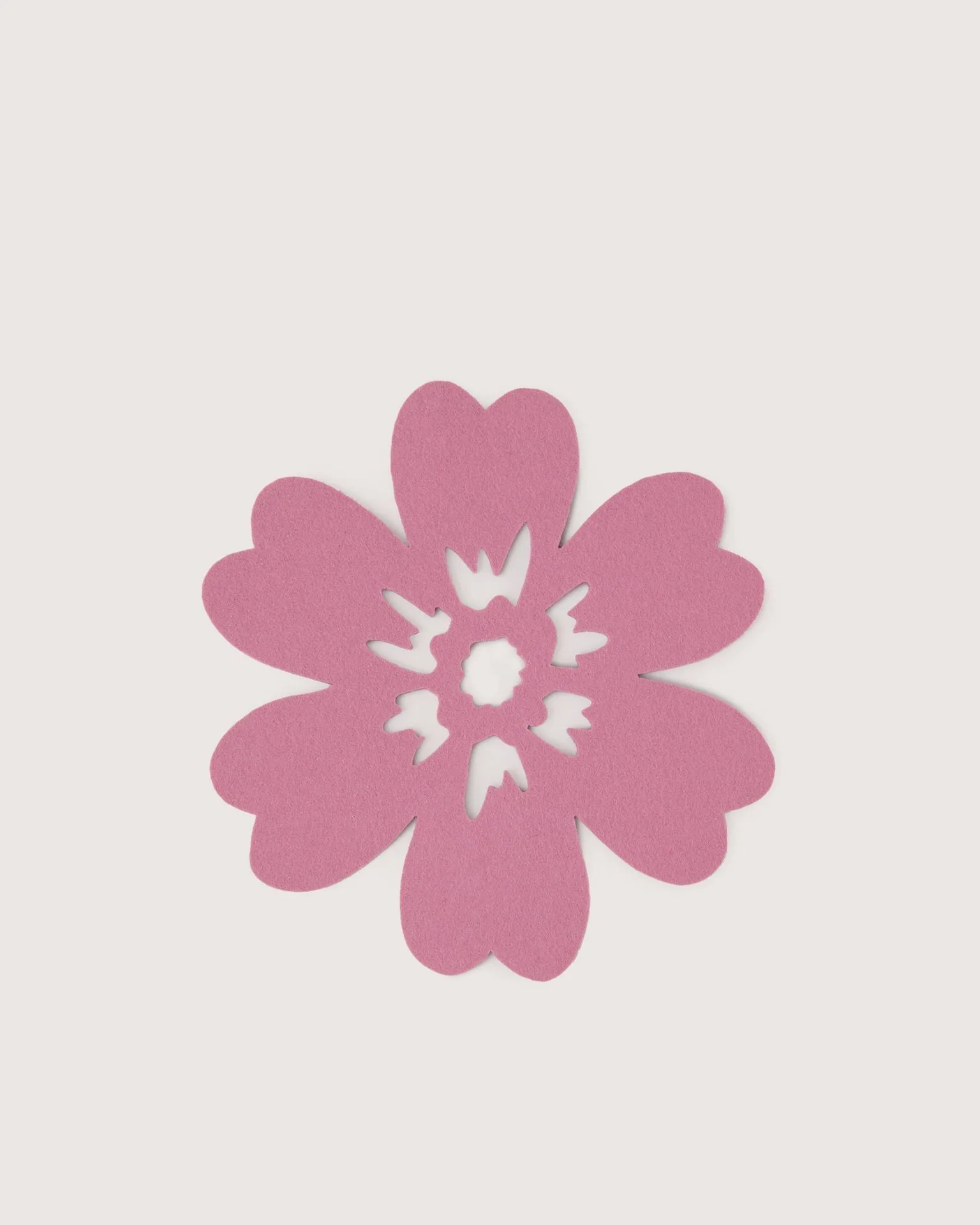 Merino Wool Hibiscus Trivet