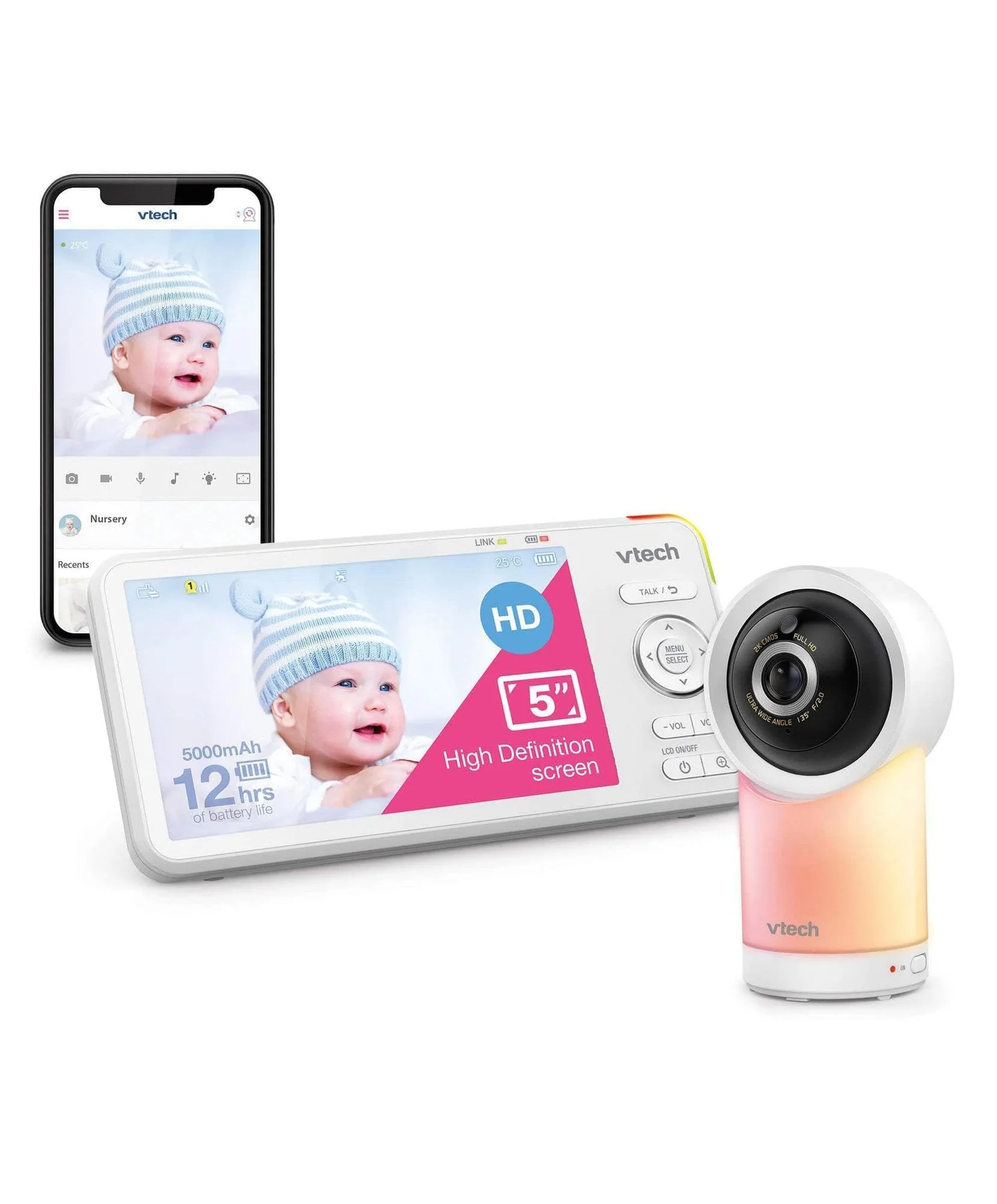 VTech RM5766HD Slimme HD Video Babyfoon