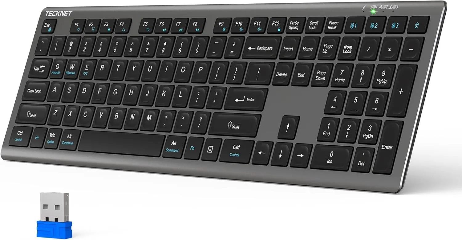 Multi-Device Keyboard Setup: 2.4G and Bluetooth Pairing