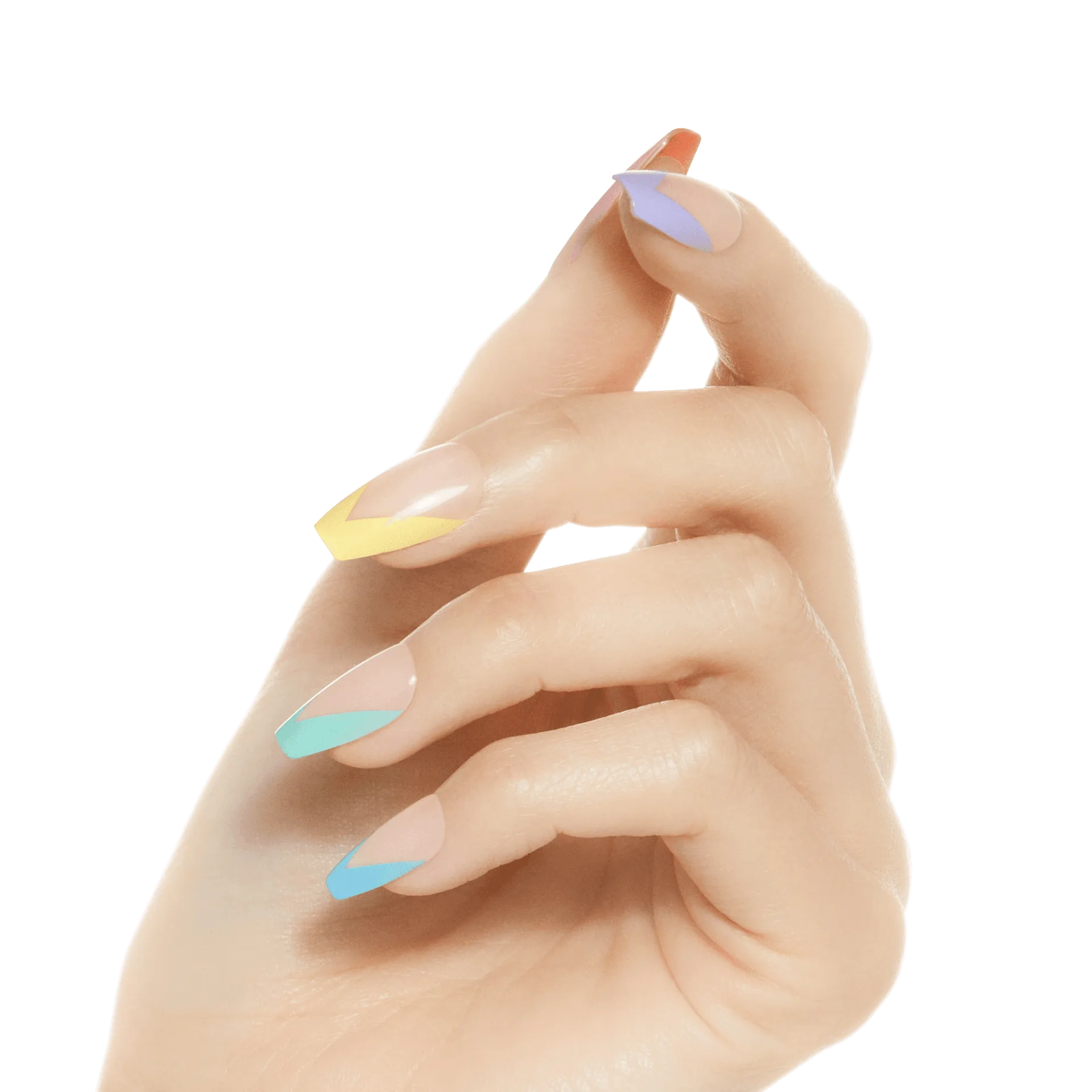 Kiss Voguish Fantasy Press On Glue Nails - Candies