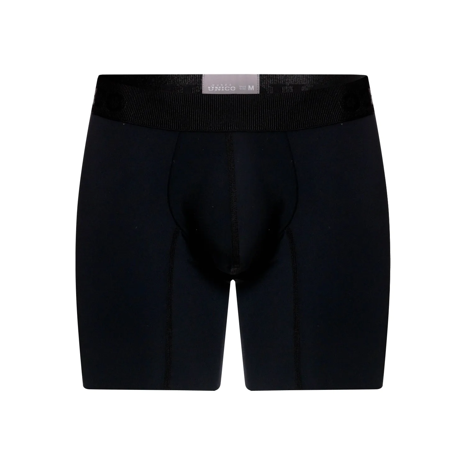 BOXER BRIEF FINE CUT BLACK BLACK