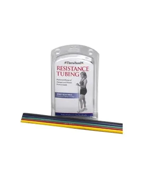 Thera-Band Lot de 3 tubes d'exercice (chacun de 5 pieds de longueur)