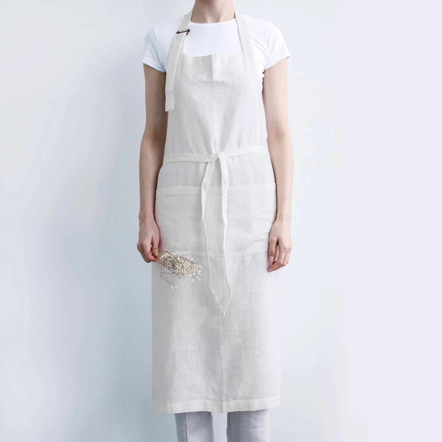 Off-White Linen Chef Apron: How to Keep It Clean and Stain-Free