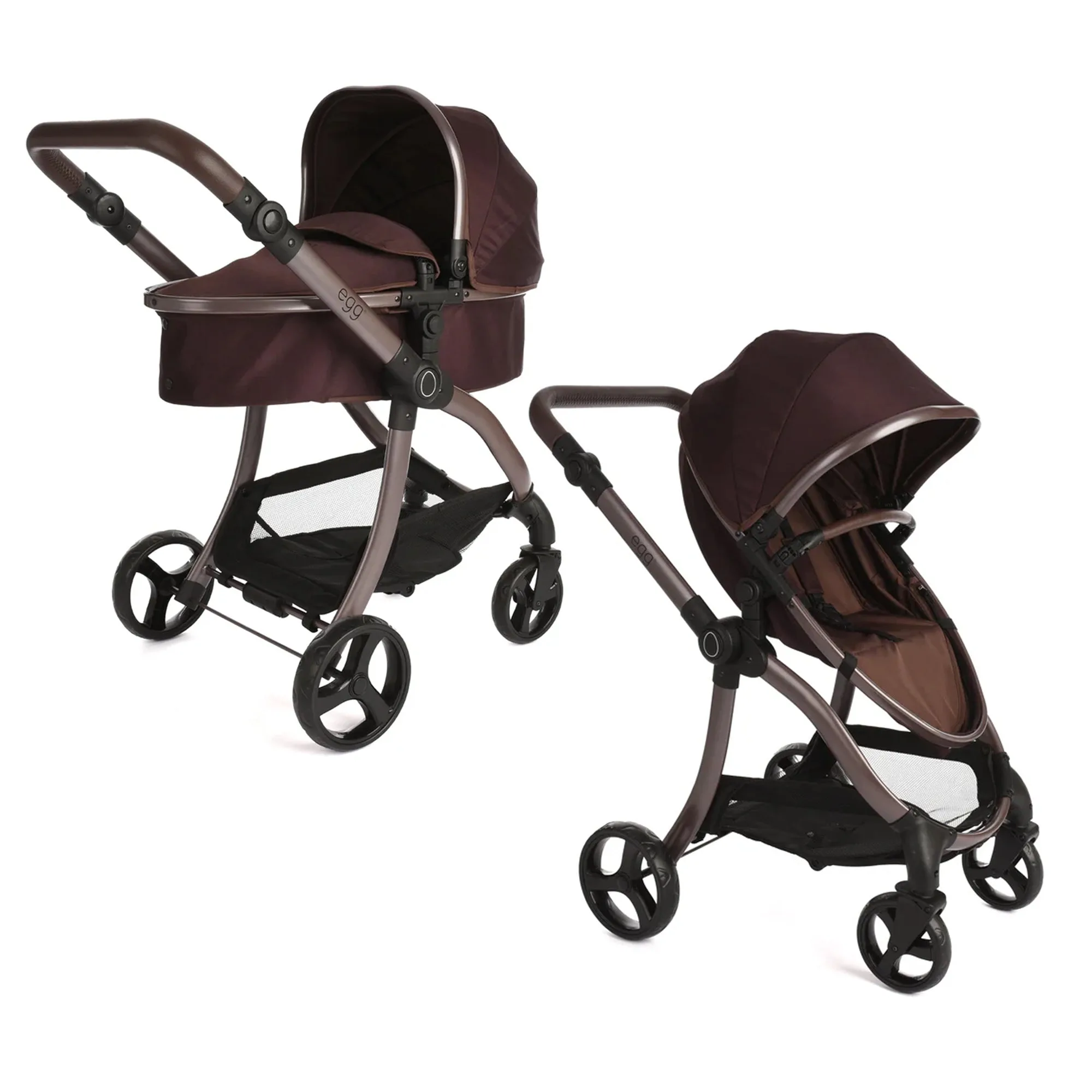 Roma Egg® Children's Dolls Pram – Mulberry