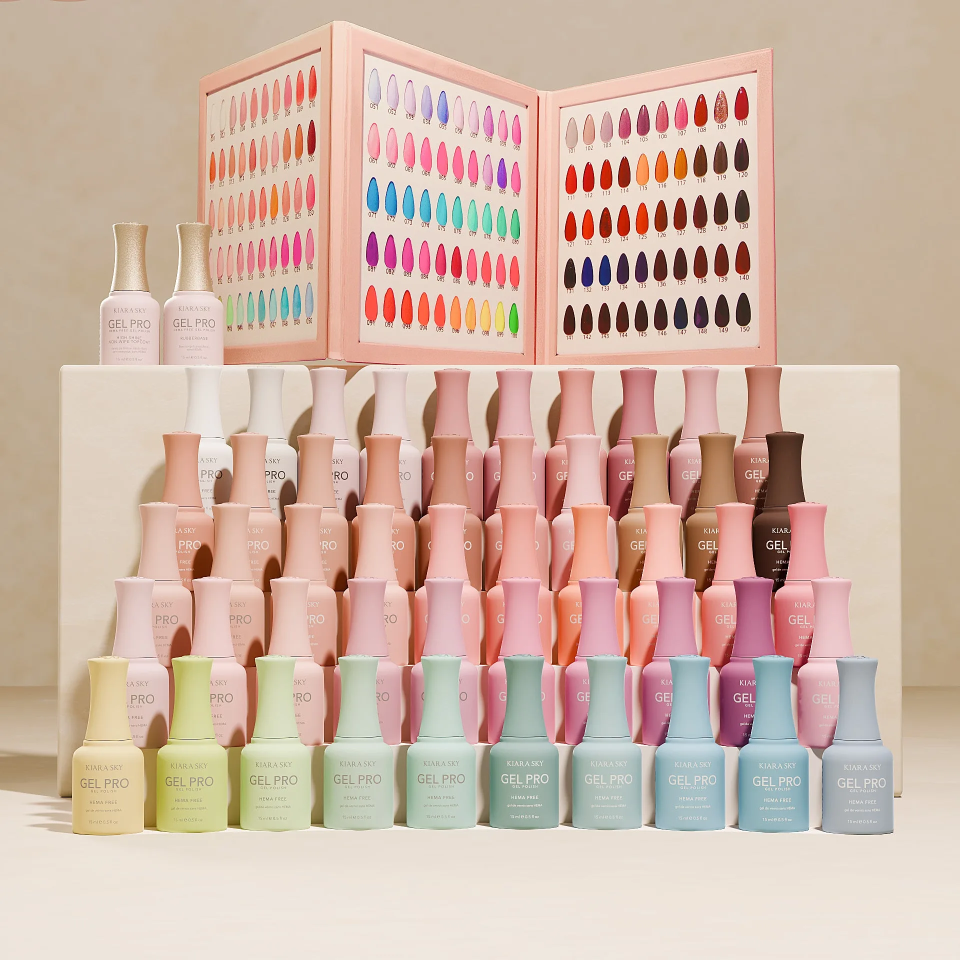 Gel PRO Volume 1 | 50 HEMA-freie Gel-Farben