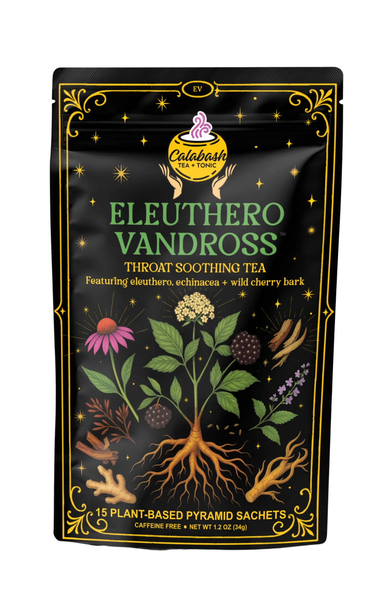 ELEUTHERO VANDROSS: Halsont + sångare + talarte