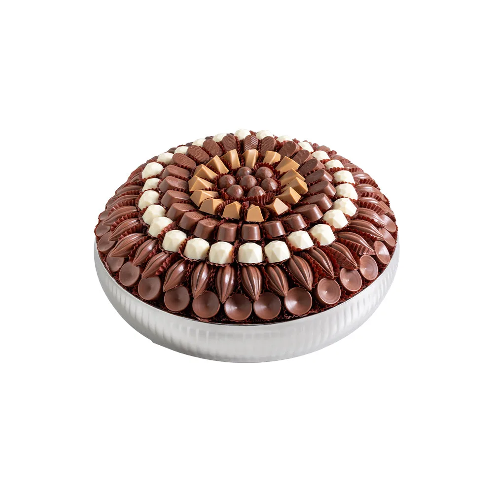 Daima Belly Tray Round Praline Chocolate Set 1310gm