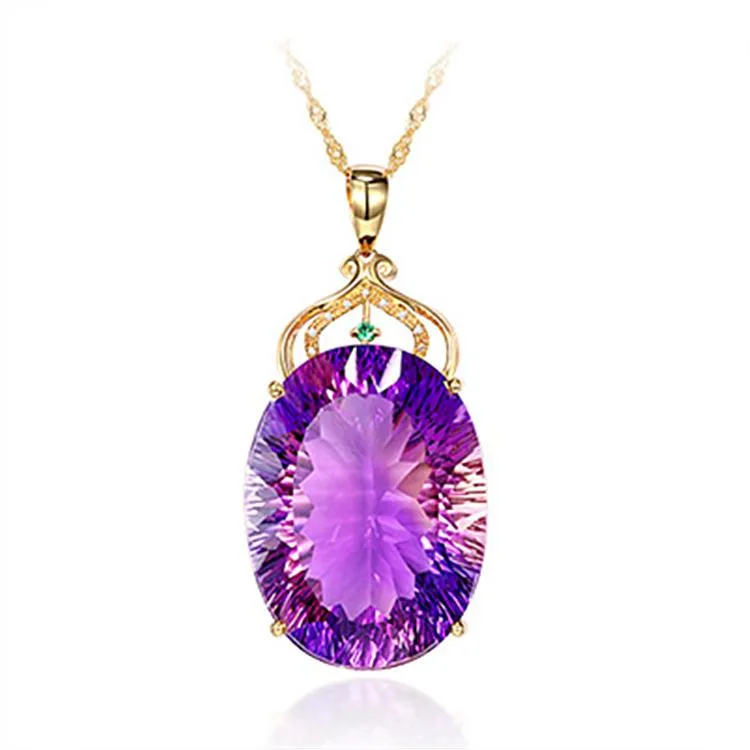 Elegant Amethyst Necklace