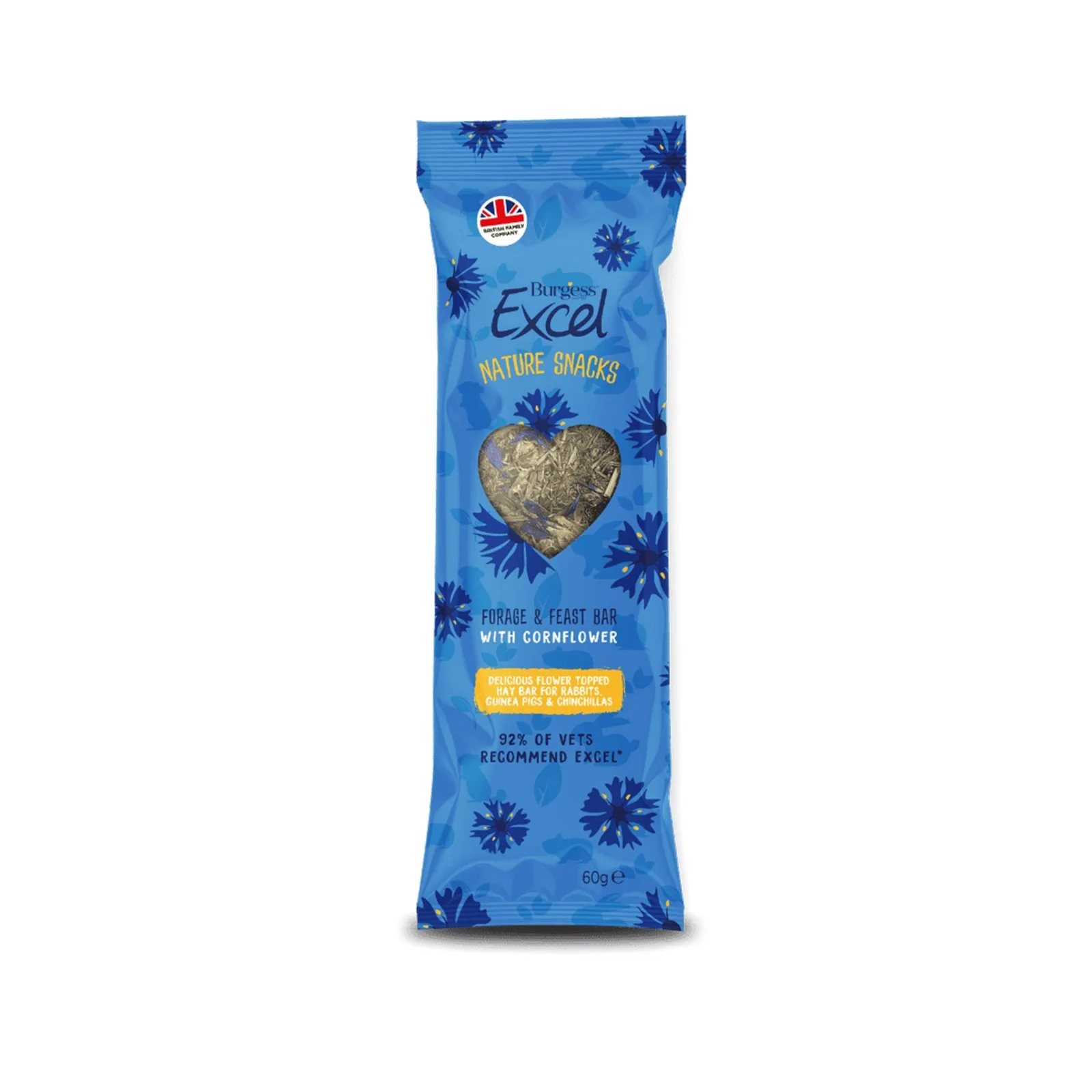 Barra de Forraje para Conejo Cobaya Chinchilla – Aciano 60g | Excel