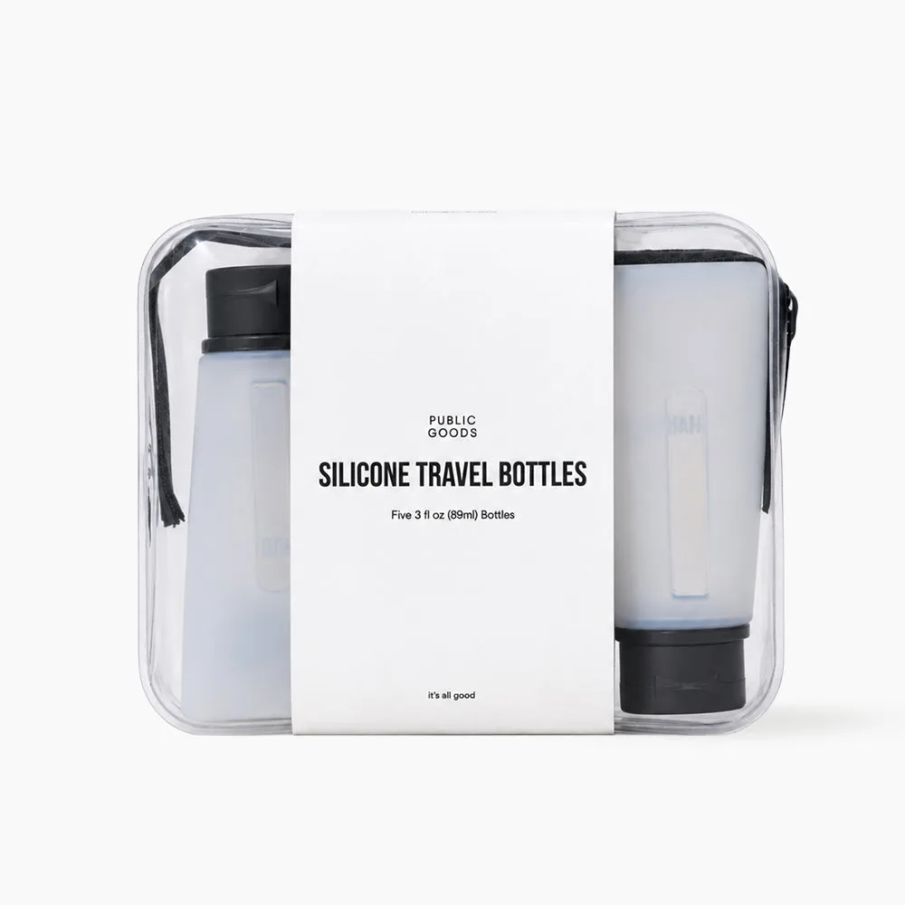 Silicone Travel Bottles Refill Kit