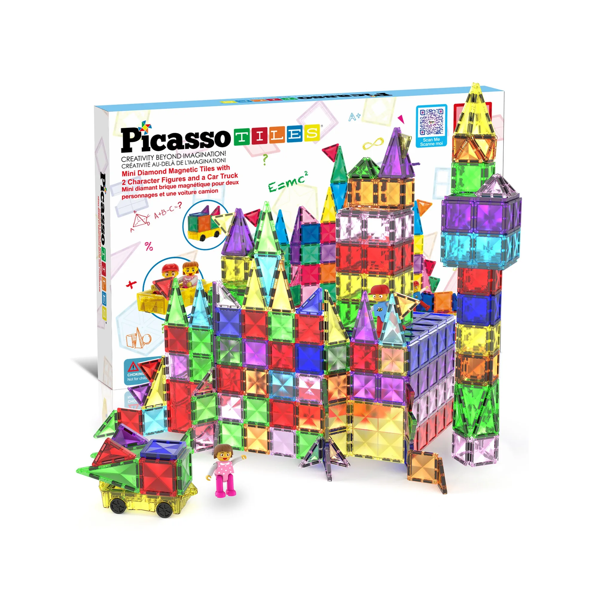 Set da viaggio mini diamante con figure e auto: cosa contiene?