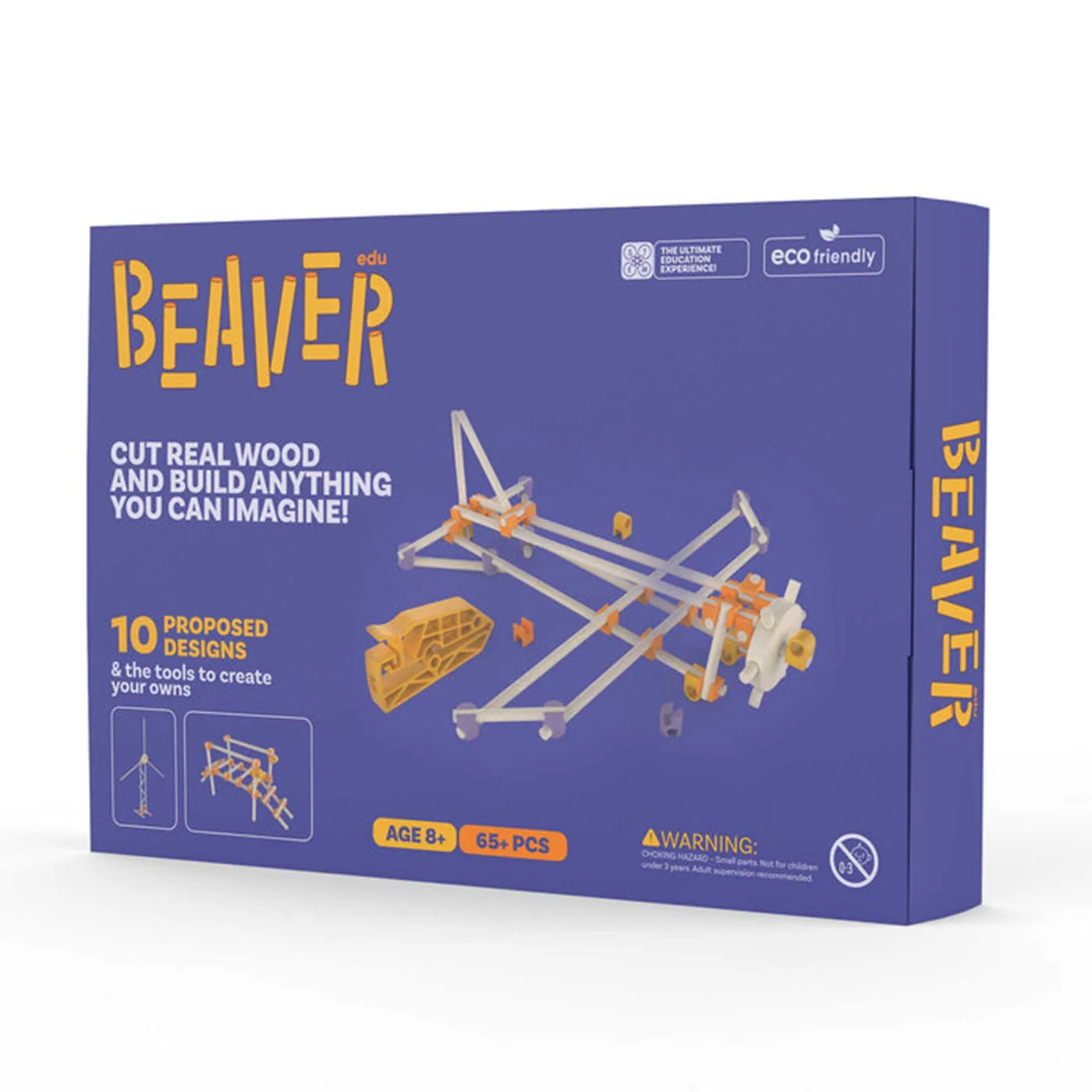 Bauen mit dem Beaver Modellbausatz 65-teilig