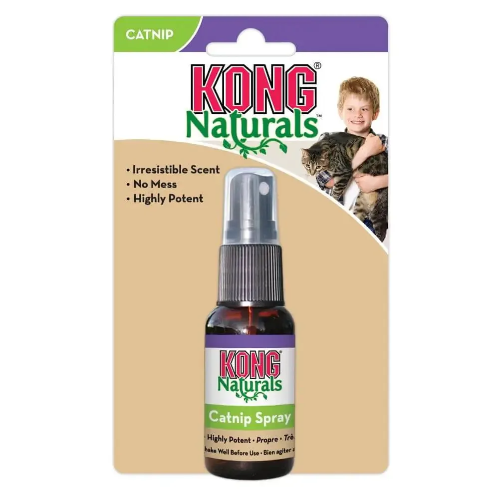 KONG Catnip Spray: Refresh Old Cat Toys & Encourage Play