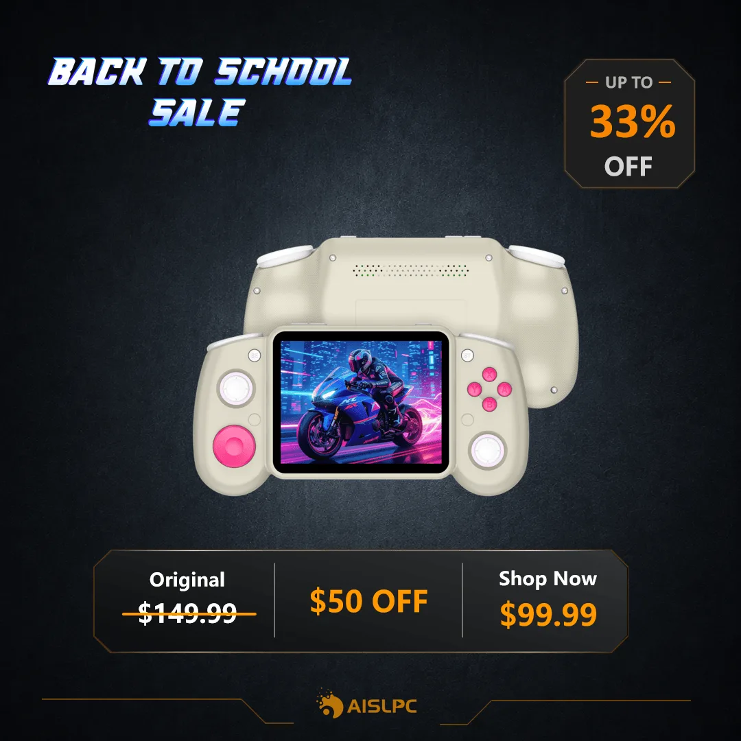 AISLPC® - RG43H PRO เครื่องเล่นเกมพกพาย้อนยุค