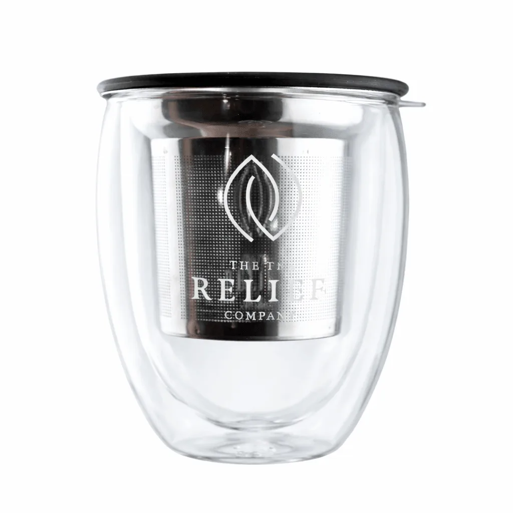 Tea Relief Glass Infuser Ritual Mug: How to Use