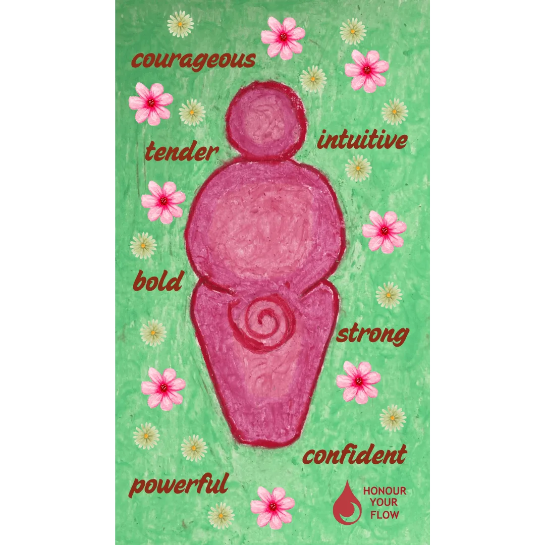HYF Pink Goddess Fridge Magnet
