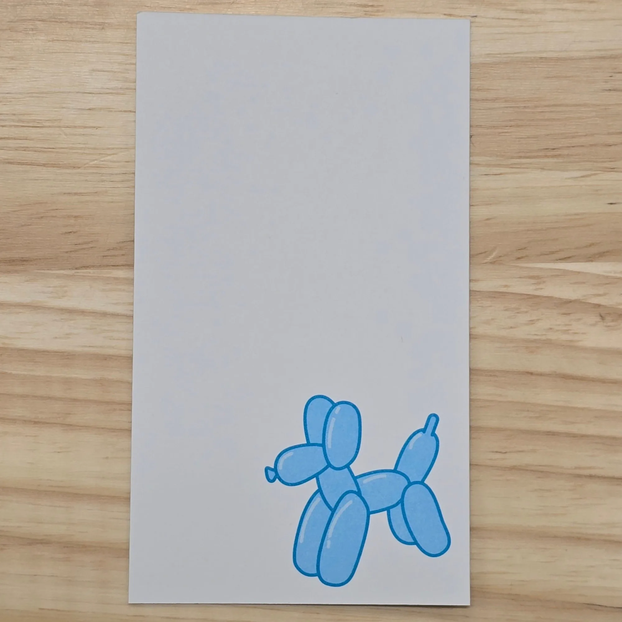 BALLOON DOG GIFT TAG