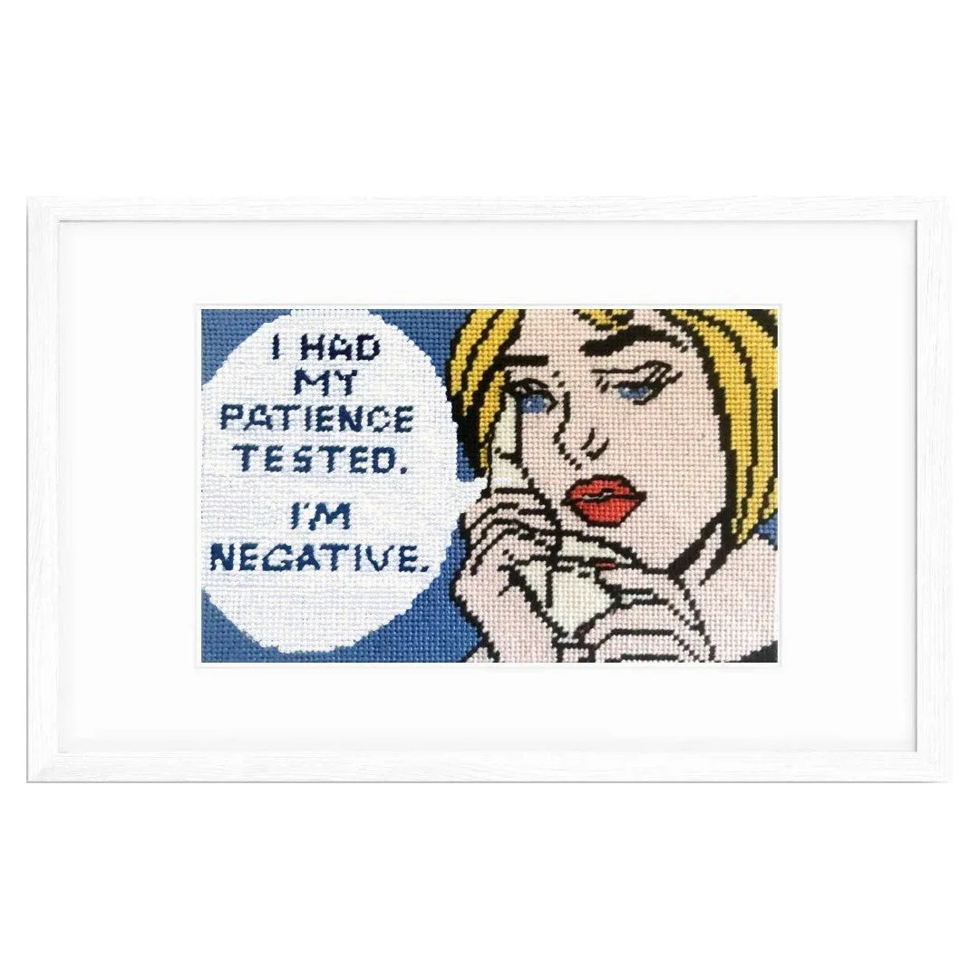 Patience Tested Funny Needlepoint Kit