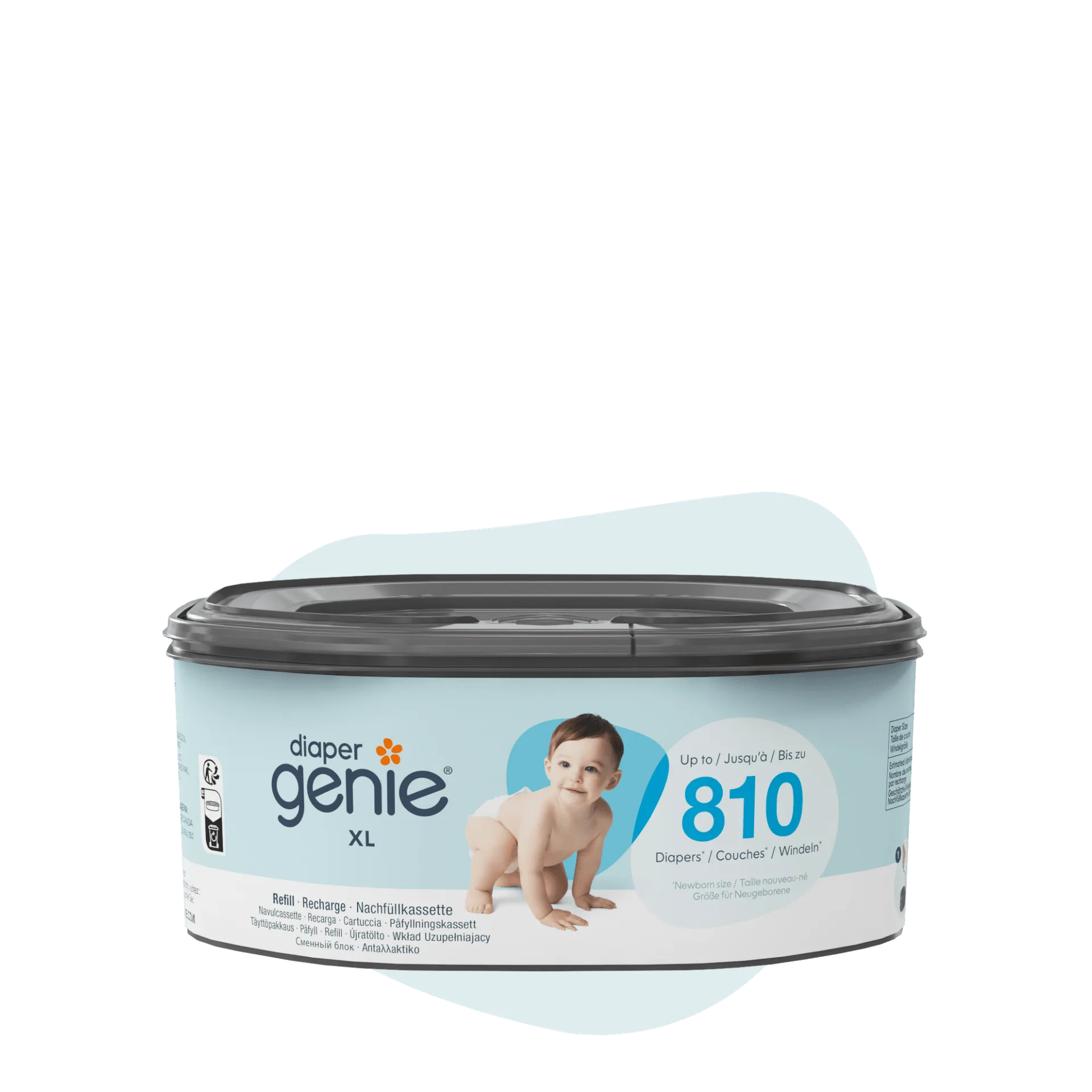 How to Install Diaper Genie XL Octagonal Refill in Your Pail
