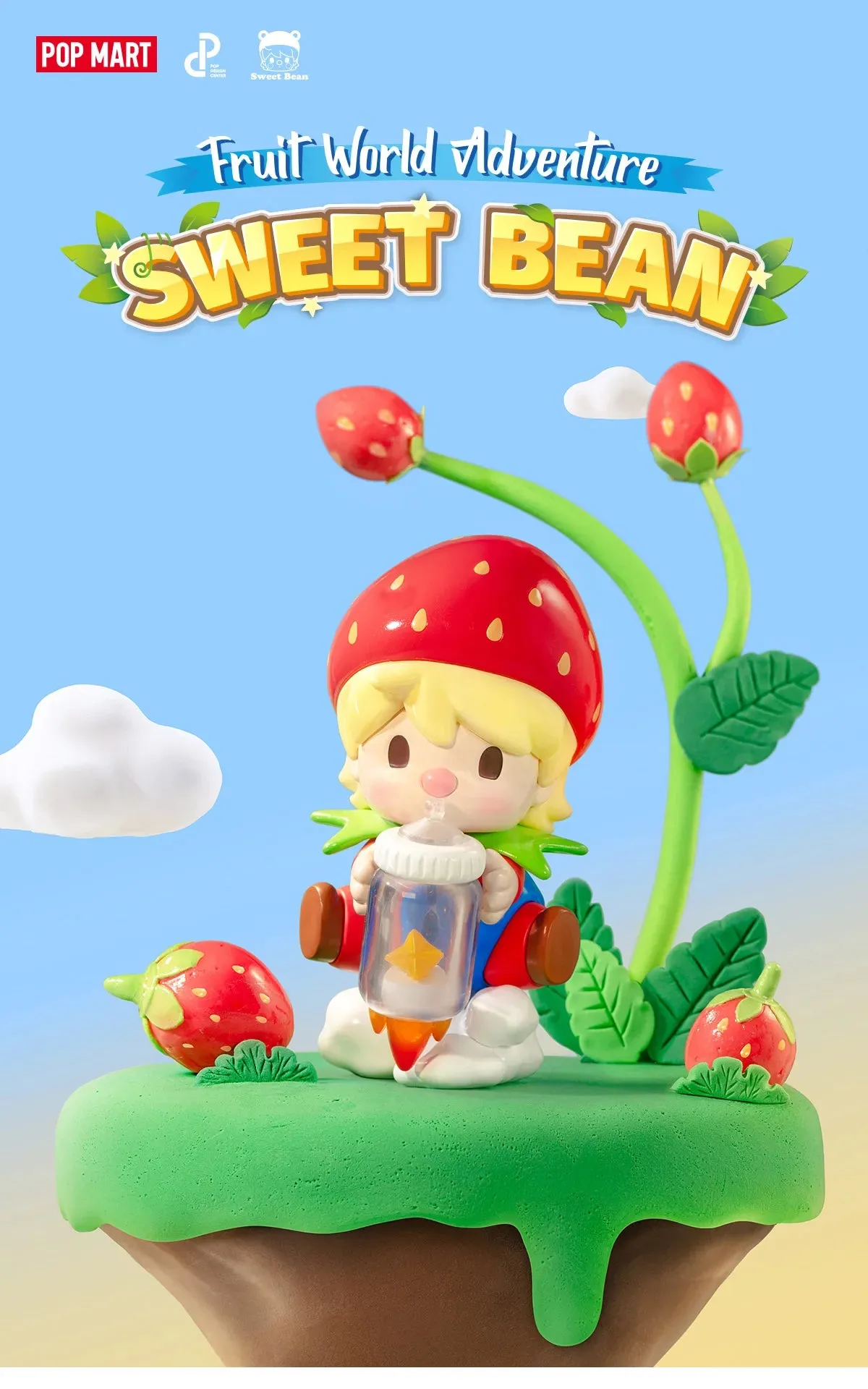 Sweet Bean Fruit World Adventure Series Figures
