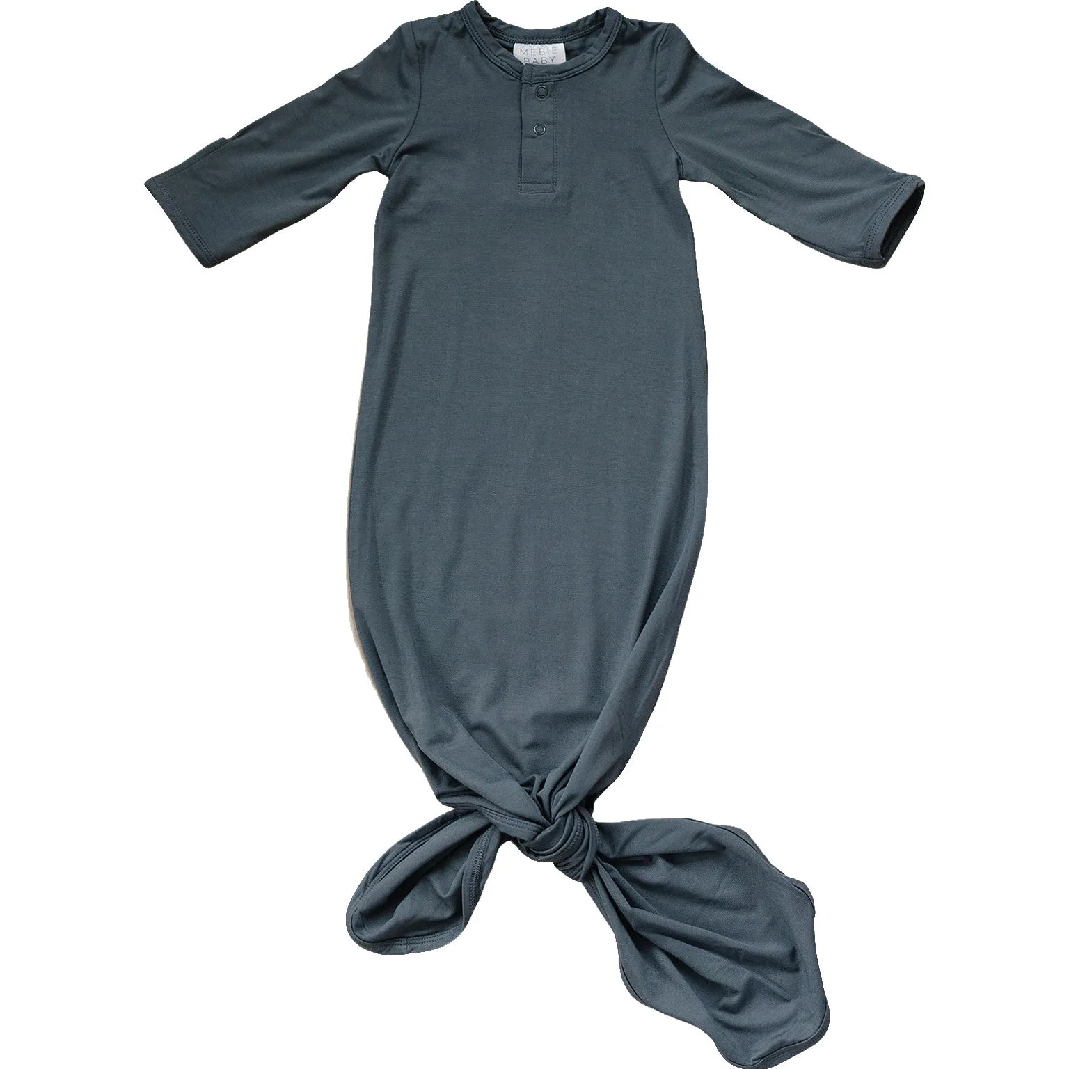 Bamboo Knot Gown | Charcoal