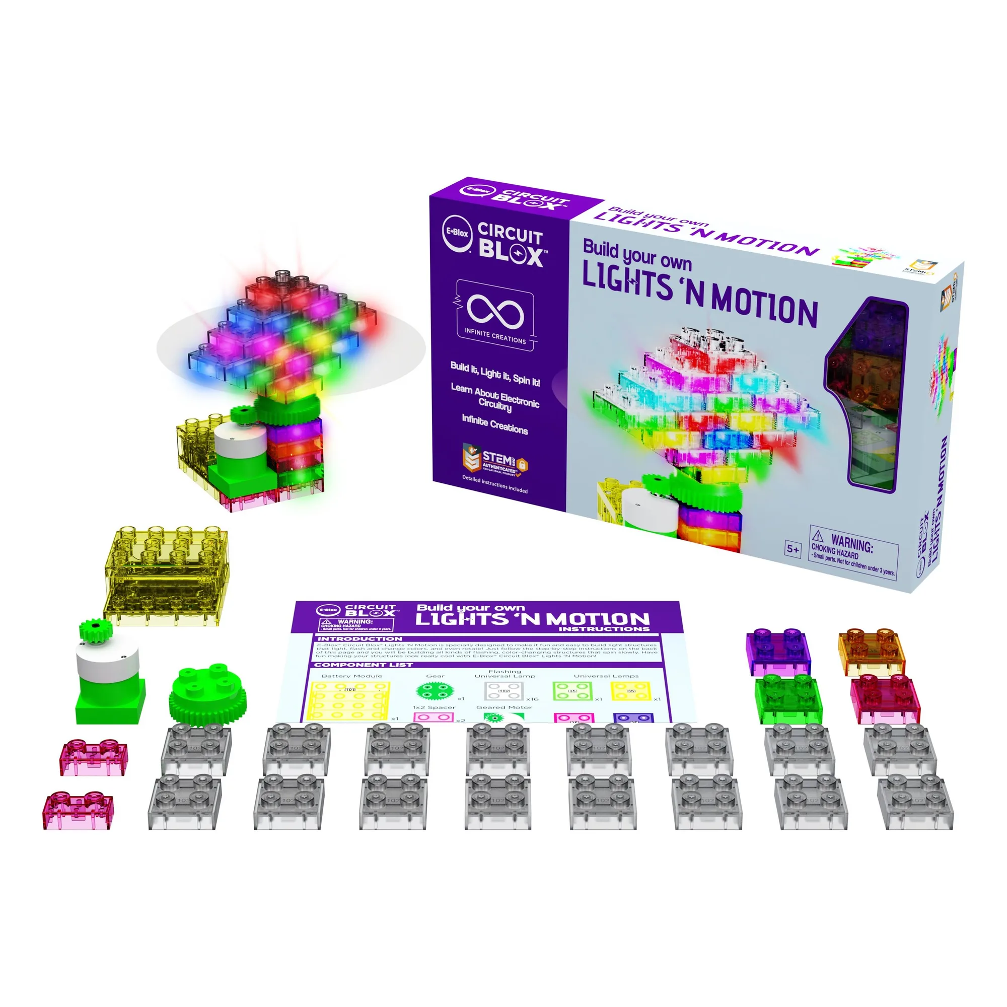 Circuit Blox Lights 'n Motion: 何が作れる?