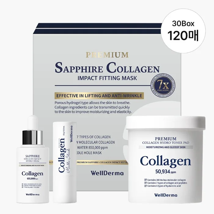 Collagen Fitting Mask 120-Pack Set: What You Get and How to Use
