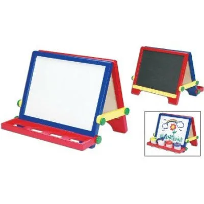 Using the Solid Wood Table Top Easel in Art Therapy