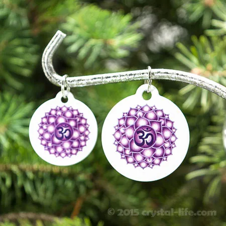 Chakra Pendant | Crown | Classic 7/8"