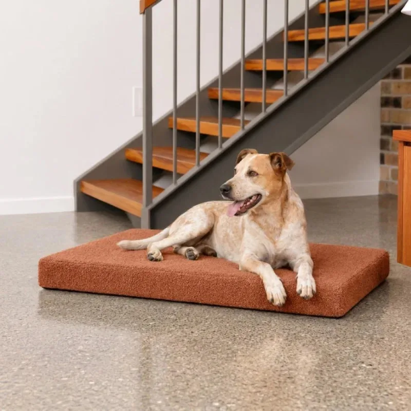 Orthopaedic Mattress - Bouclé Terracotta