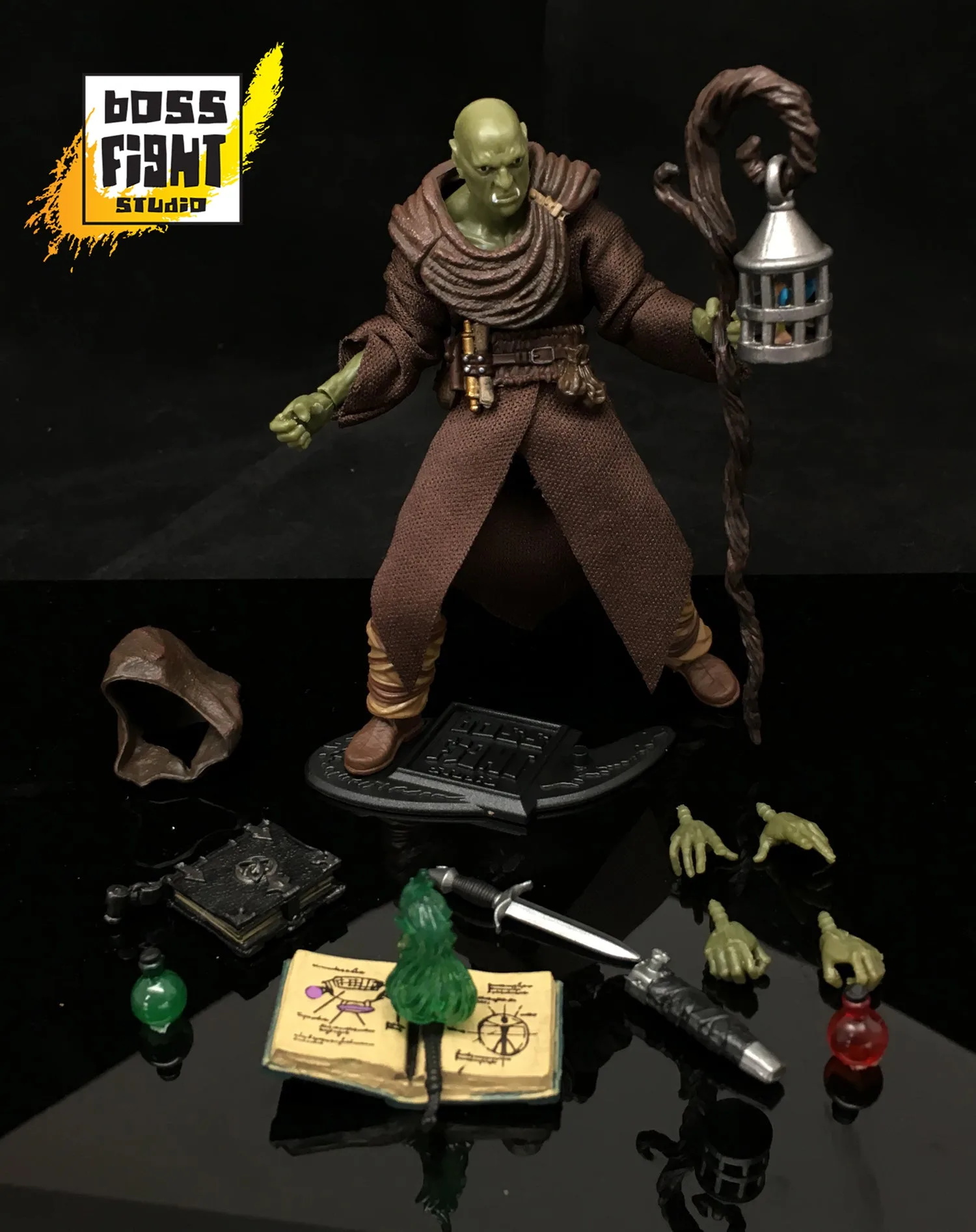 Vitruvian H.A.C.K.S. Akční figurka: Darsalk - Skřetí mág