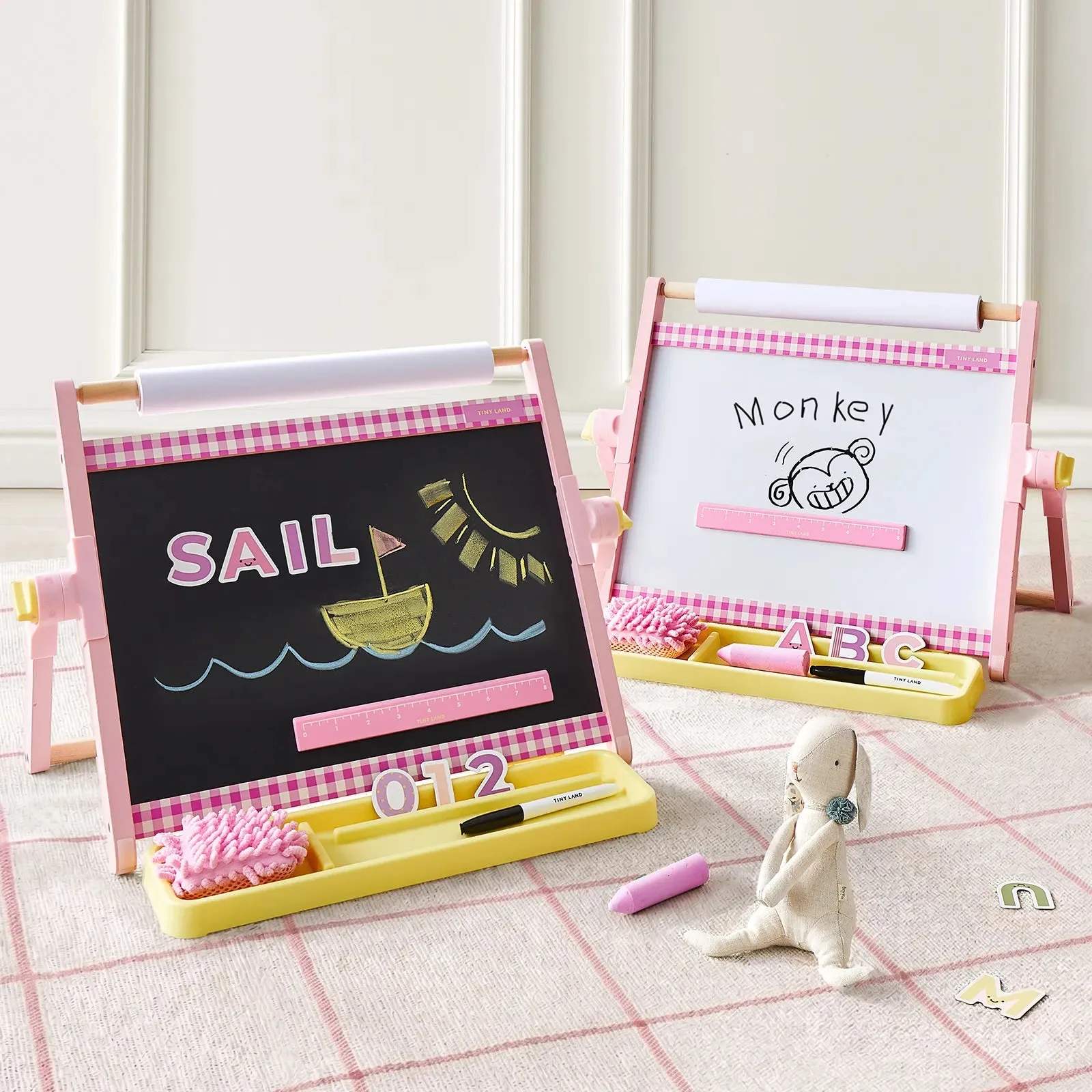 Tiny Land® Doppelseitige magnetische Tischstaffelei
