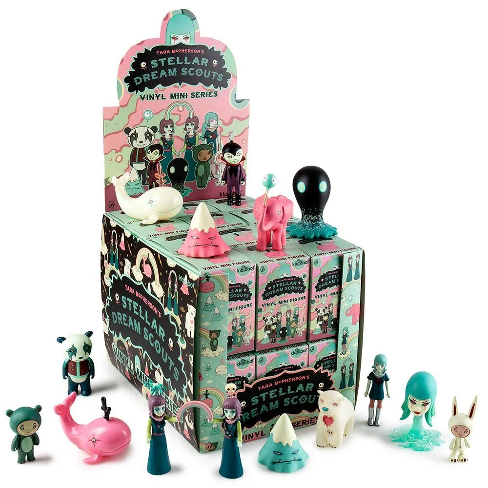 Stellar Dream Scouts Mini Art Figurenserie door Tara McPherson