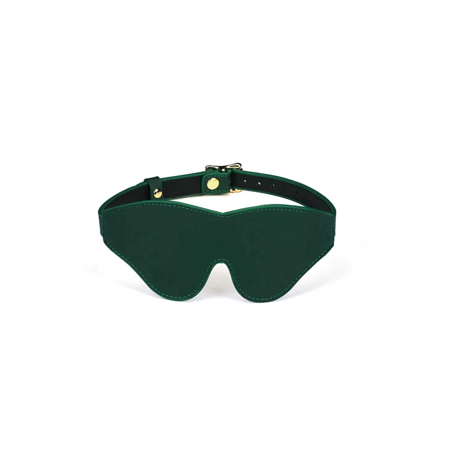 Mossy Chic Leather Blindfold