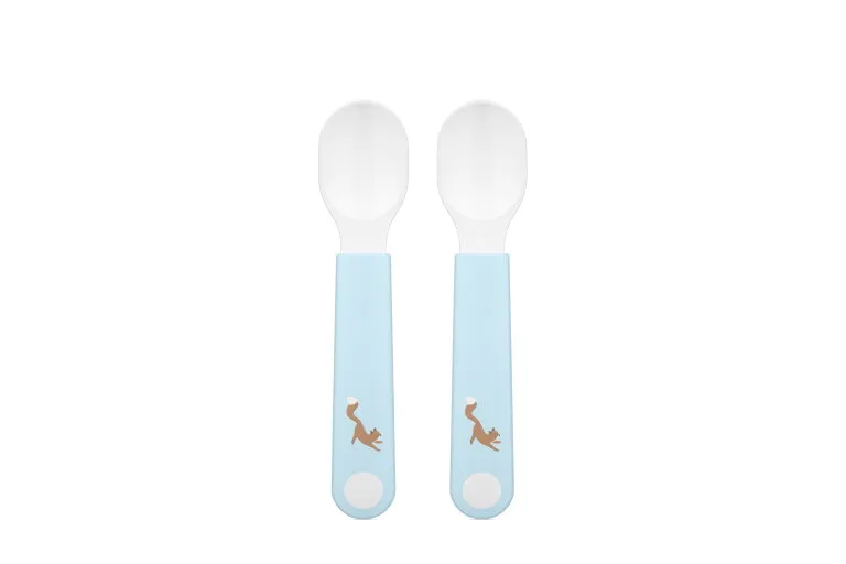 Mepal Mio set feeding spoon 2 pcs Little Dutch - Forest Friends
