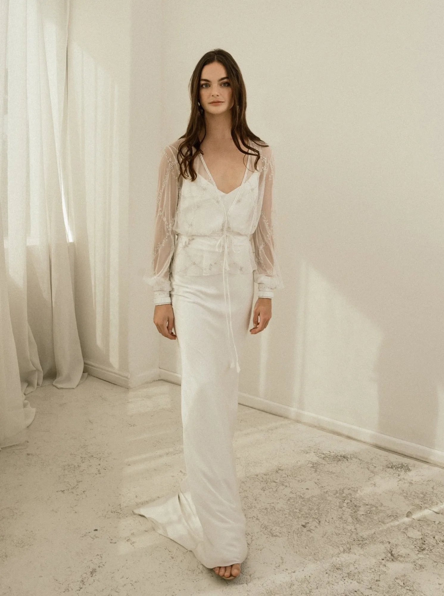 How to Layer the Jasmine Jacket Over Any Gown