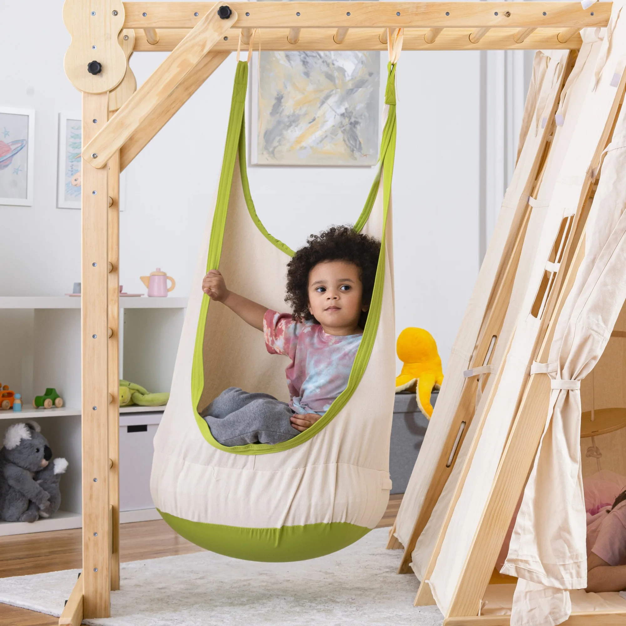 Sensory Swing for Large Climbers – Soothing Play Add-On (Climber Not Included)