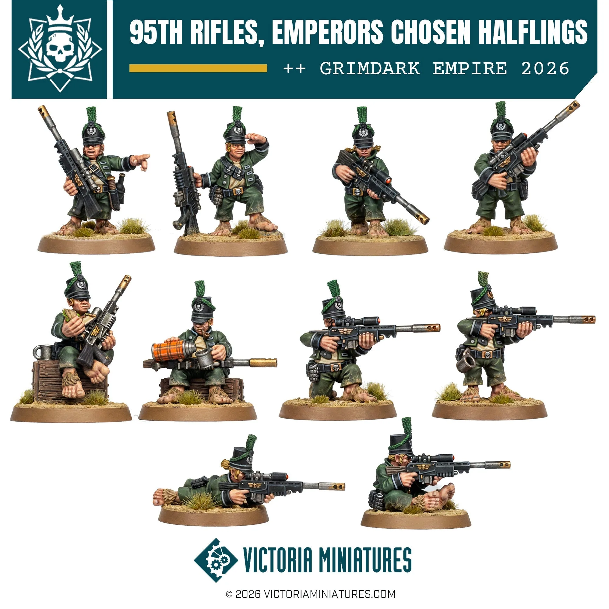 95th Rifles Halflings vs Men: Which to Pick?