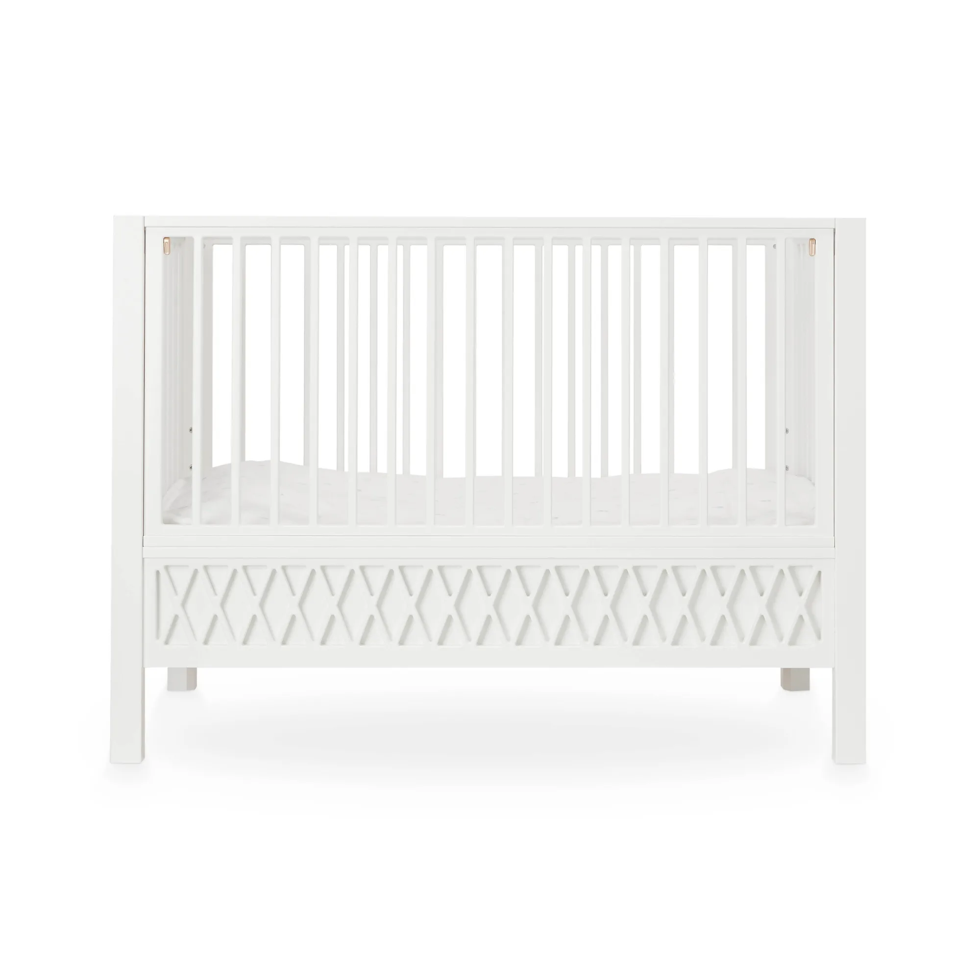 Harlequin Baby Bed, 60x120cm - White