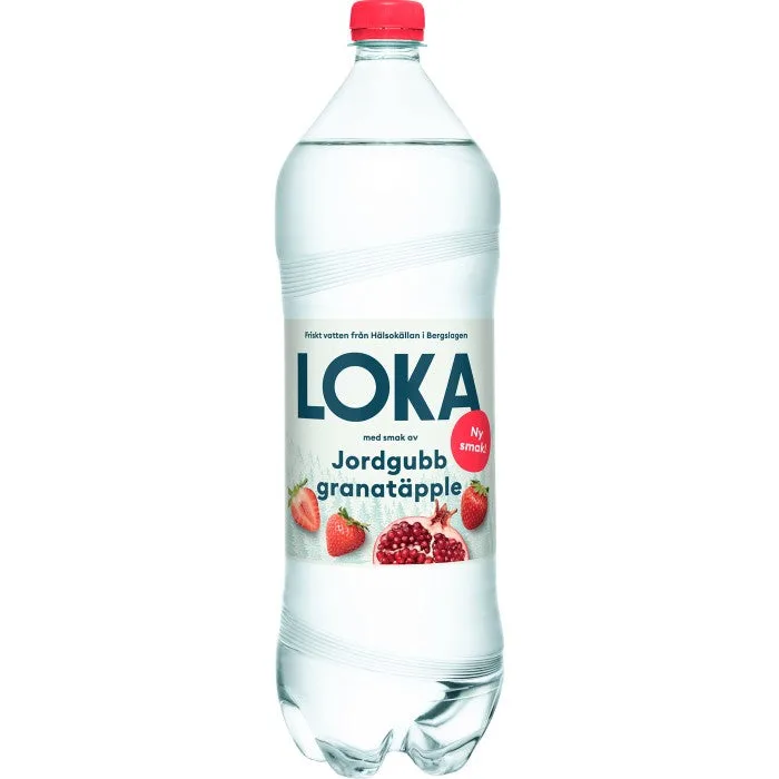 Loka Jordgubb Granatäpple 12x50cl