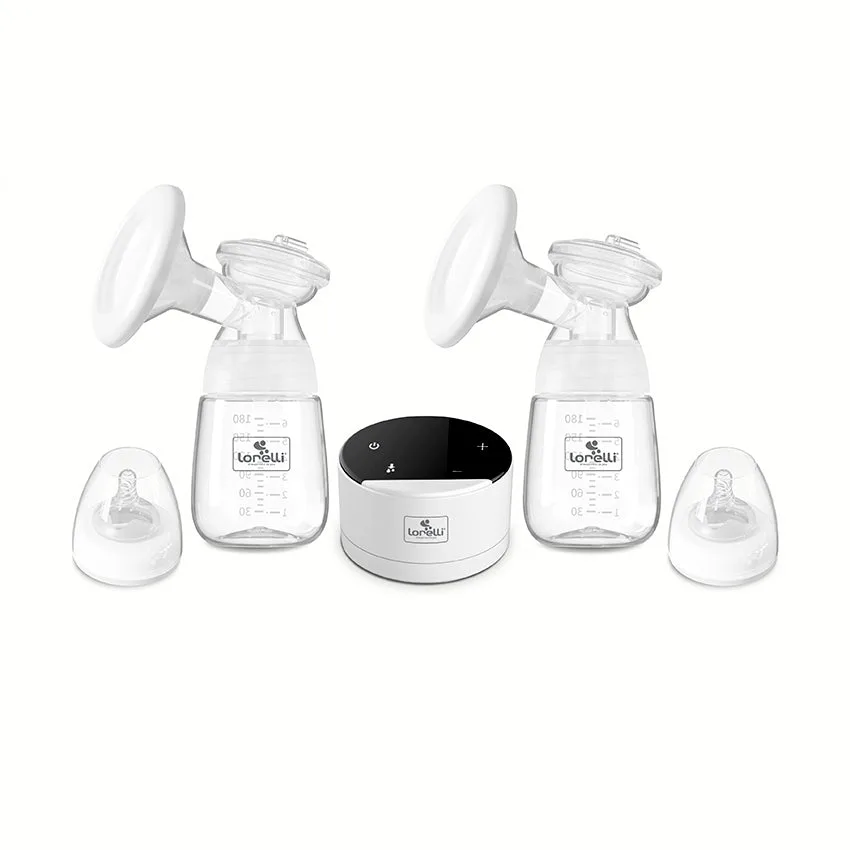 Sacaleches eléctrico doble Lorelli Daily Comfort – Blanco