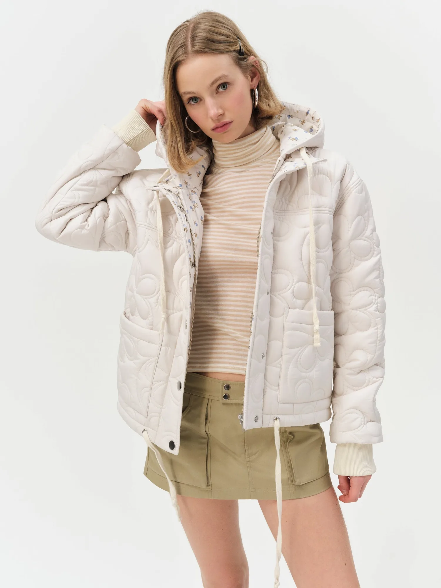 Isabel Steppjacke — Creme