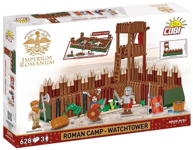 COBI IMPERIUM ROMANUM Roman Camp - Watchtower: Set #20076