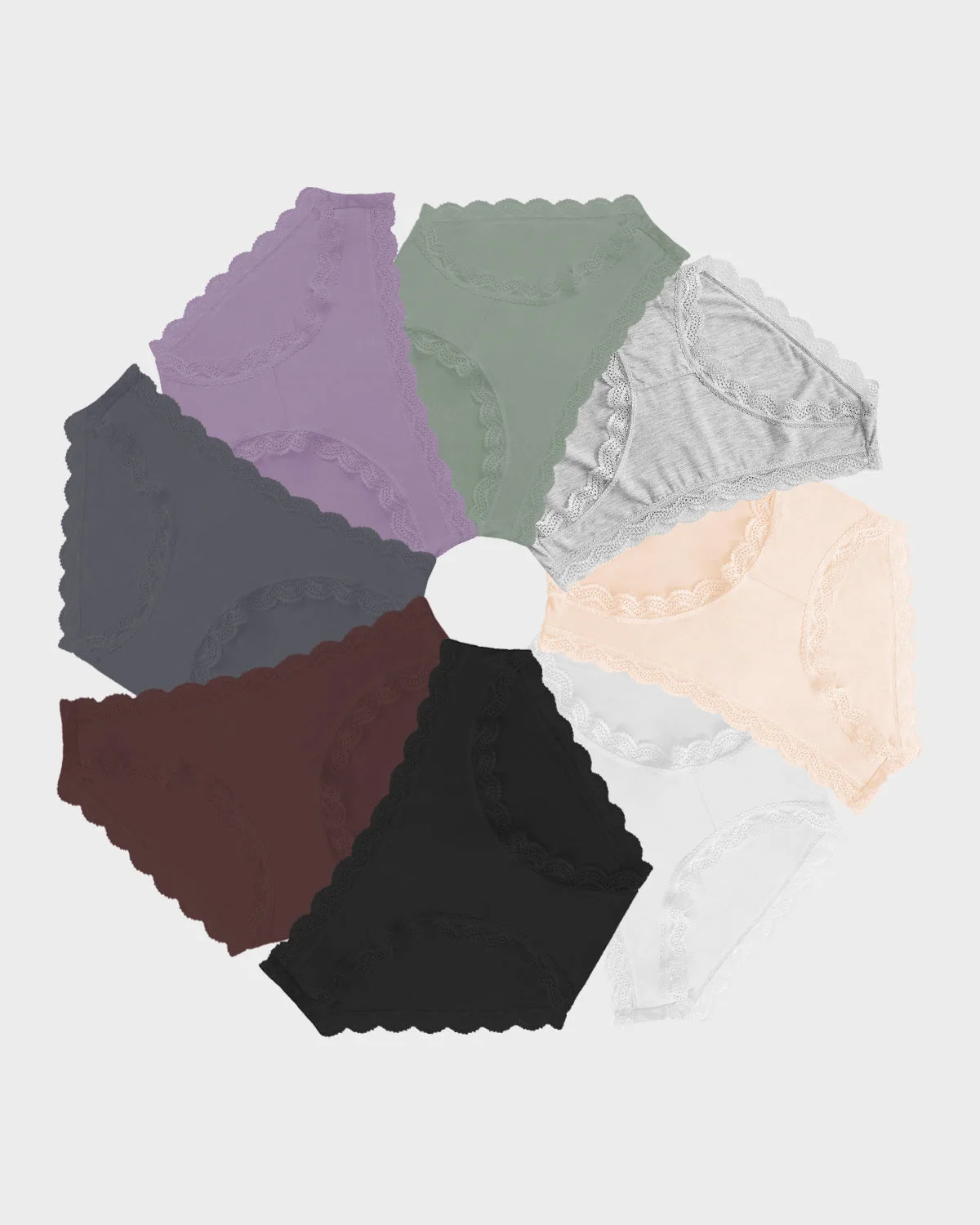 The Original Brief Eight Pack - Neutral Basics