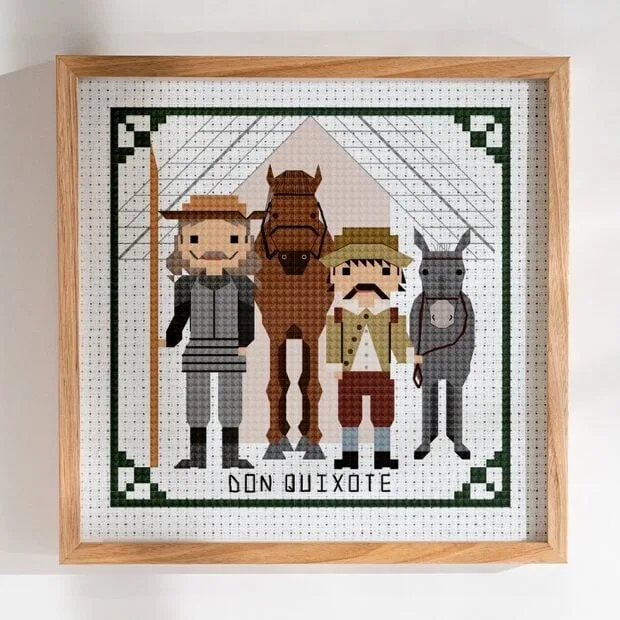 Don Quixote — Cross-Stitch Pattern