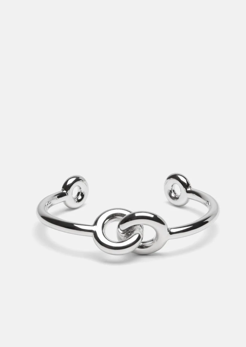 Lara Bohinc x Skultuna – Together Cuff - Silver Plated