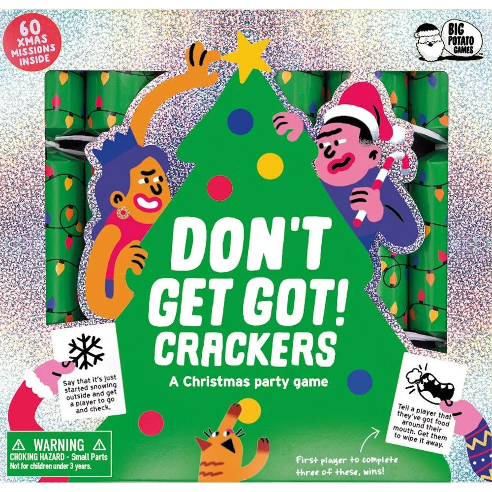 Christmas Crackers with Games: Family Fun
