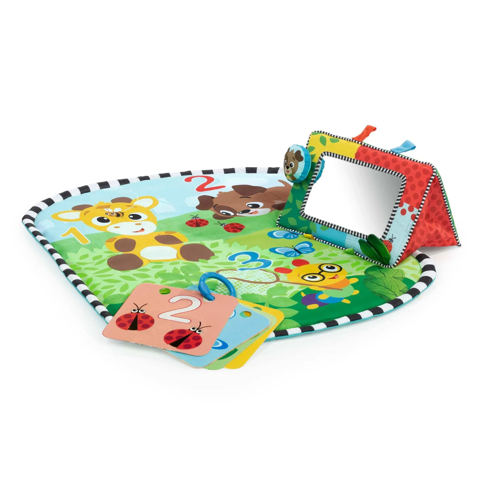 Baby Einstein Mata do Tummy Time z lusterkiem: Czego się spodziewać