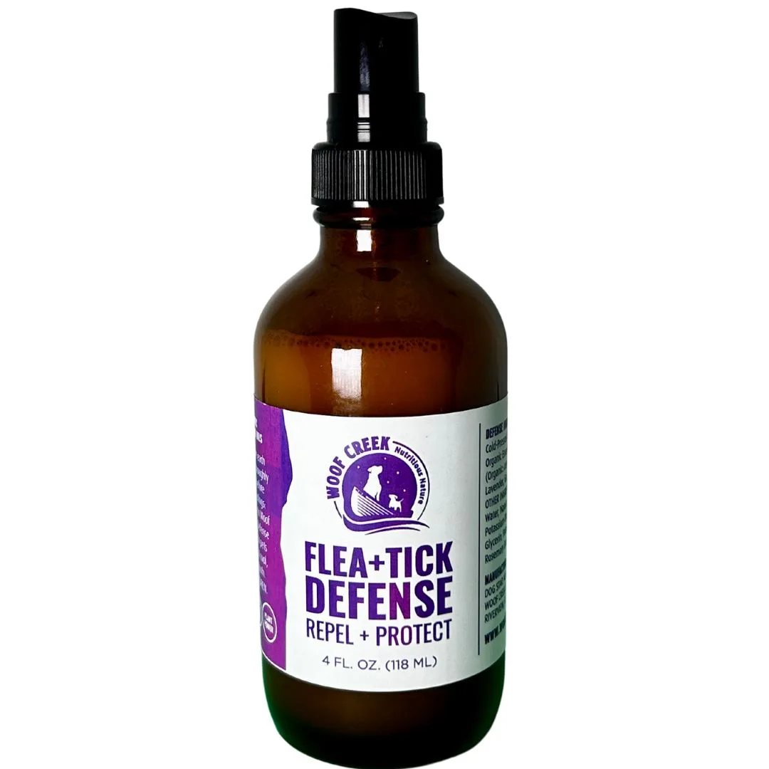 Organic Flea + Tick Spray for Dogs + Cats