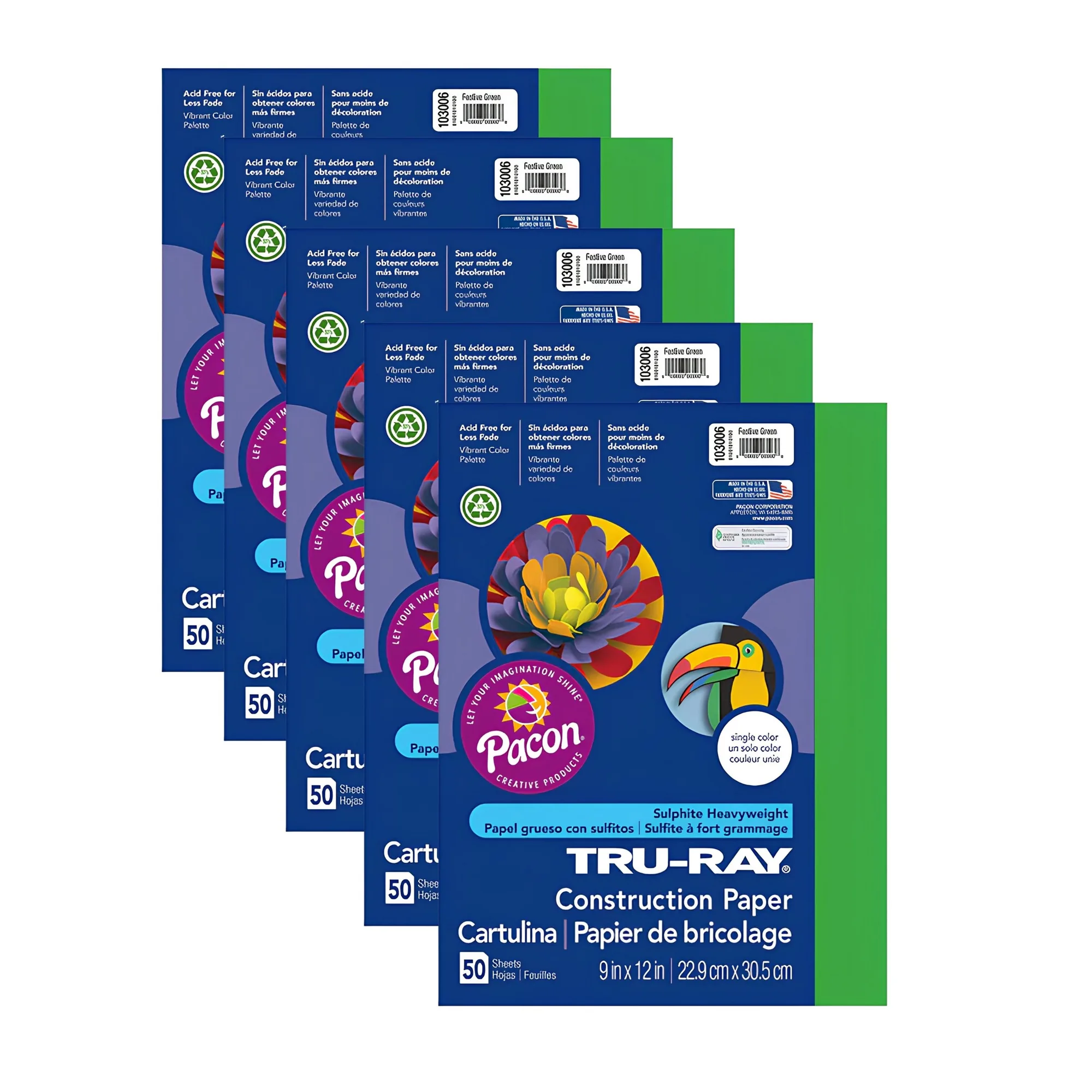 Papier de construction lourd Tru-Ray : usages artistiques en classe